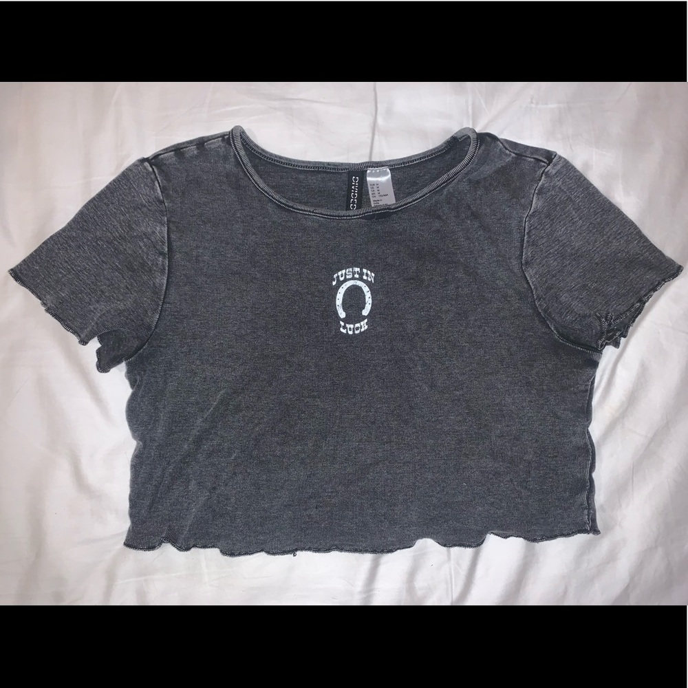 Medium/Grey/Crop Top